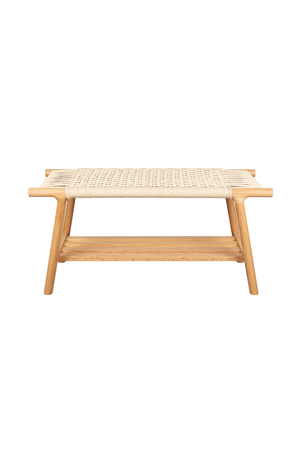 Woven Rope Bench | Dutchbone Kintaro | Oroa.com