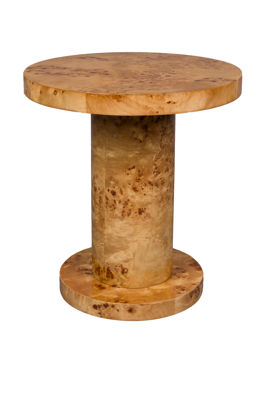 Glossy Wooden Side Table | Dutchbone Quinn | Oroa.com