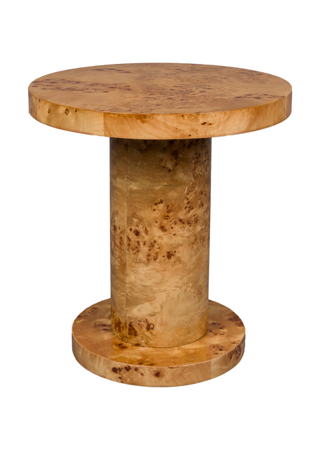 Glossy Wooden Side Table | Dutchbone Quinn | Oroa.com