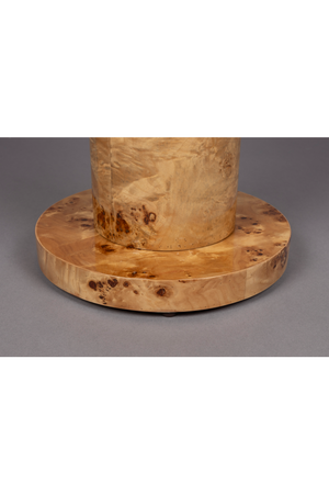 Glossy Wooden Side Table | Dutchbone Quinn | Oroa.com