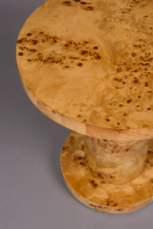 Glossy Wooden Side Table | Dutchbone Quinn | Oroa.com