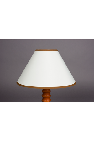 Ribbed Oak Table Lamp | Dutchbone Horace | Oroa.com