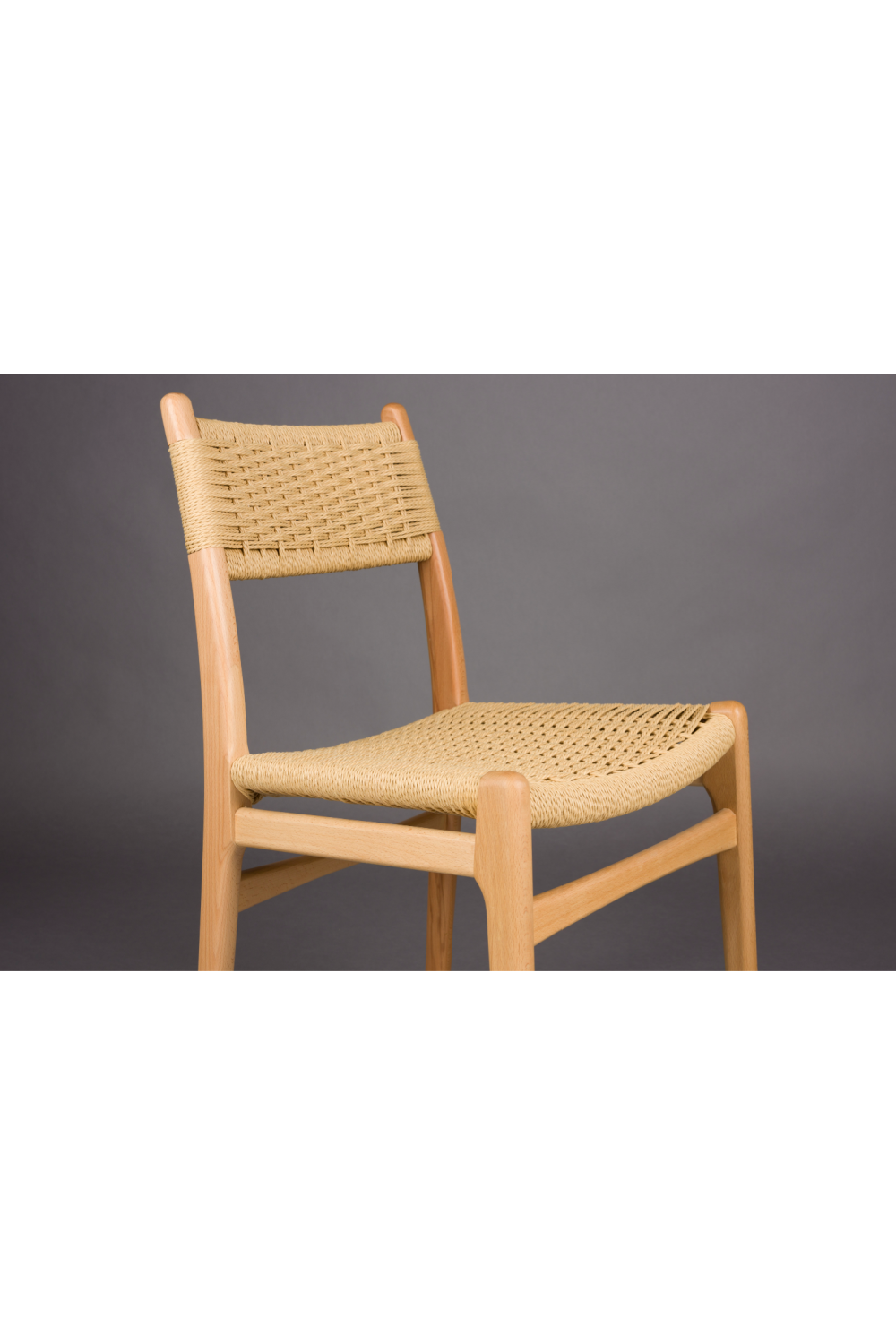 Woven Paper Dining Chairs (2) | Dutchbone Cecile | Oroa.com
