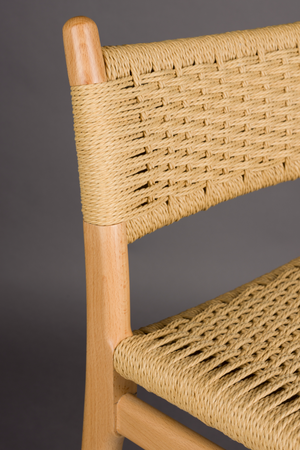 Woven Paper Counter Stool | Dutchbone Cecile | Oroa.com