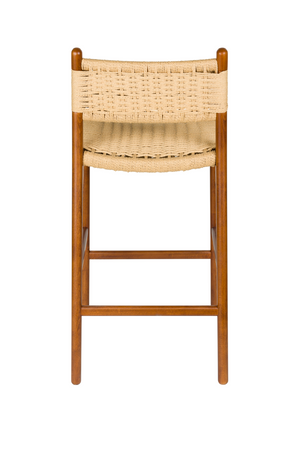 Woven Paper Counter Stool | Dutchbone Cecile | Oroa.com