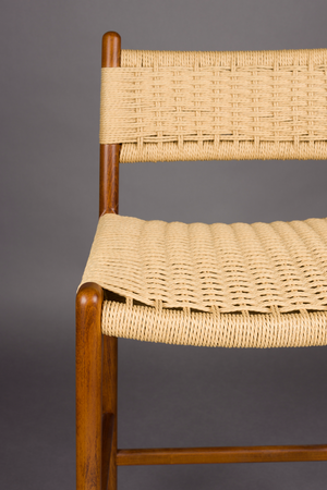 Woven Paper Counter Stool | Dutchbone Cecile | Oroa.com