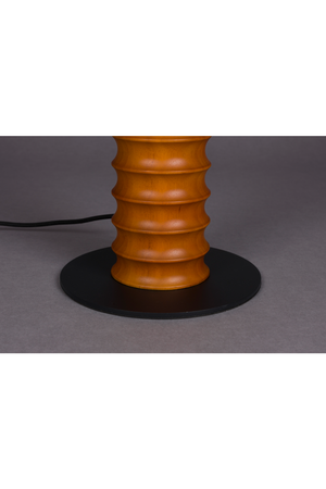 Ribbed Oak Floor Lamp | Dutchbone Horace | Oroa.com