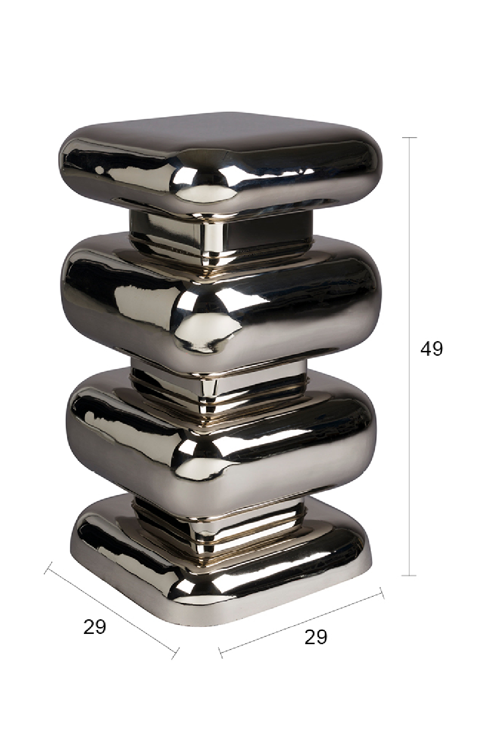 Colored Iron Stool | Dutchbone Stubby | Oroa.com