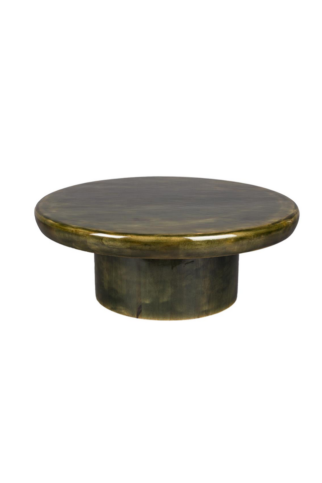Glossy Mango Wood Coffee Table | Dutchbone Mush | Oroa.com