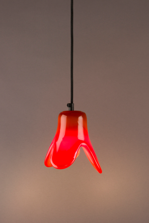 Orange Glass Pendant Lamp | Dutchbone Gable