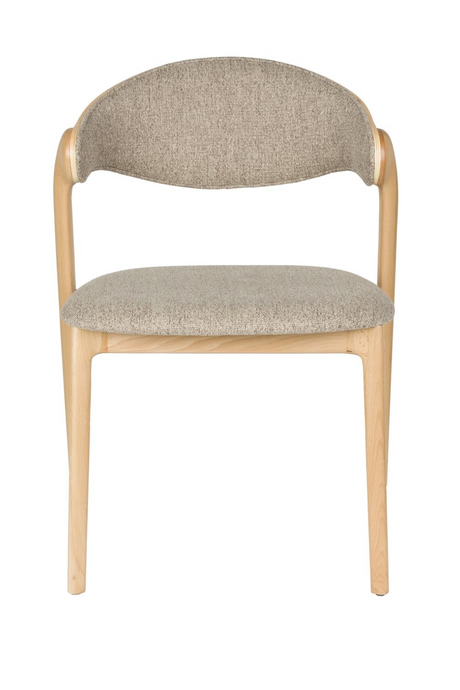 Natural Beech Dining Chairs (2) | Dutchbone Babington | Oroa.com