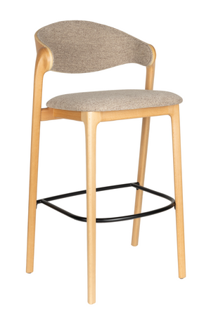 Beech Wood Counter Stools (2) | Dutchbone Babington | Oroa.com