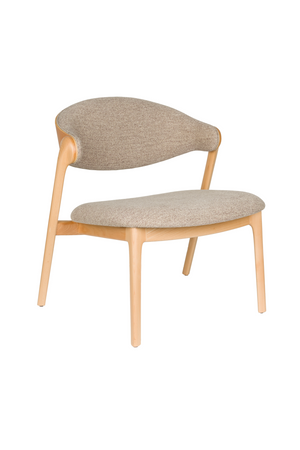 Beech Wood Lounge Chair | Dutchbone Babington | Oroa.com