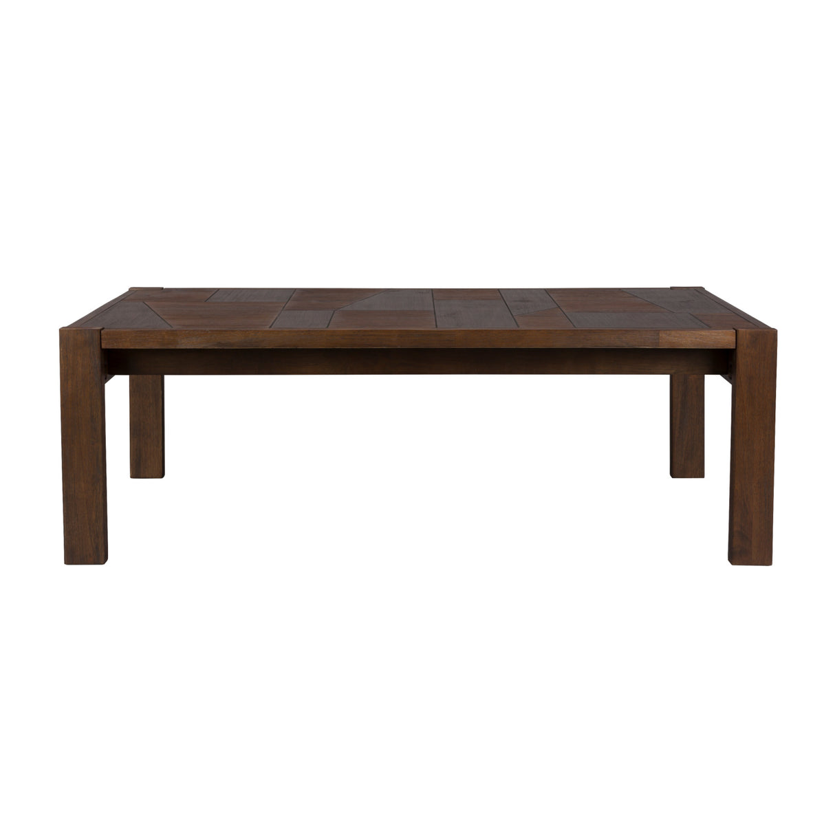   Modern European furniture - Walnut Finished Coffee Table - www.oroa.com | Oroa.com
