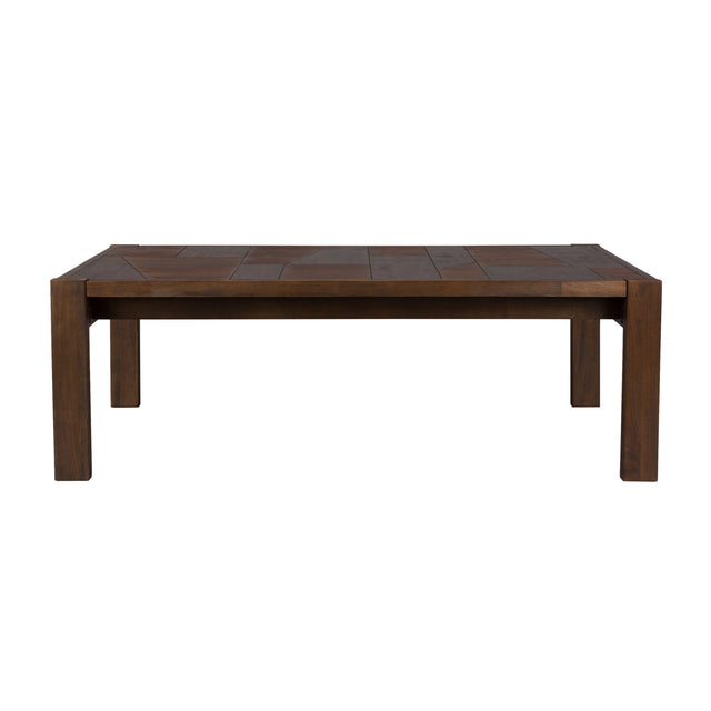 Modern European furniture - Walnut Finished Coffee Table - www.oroa.com