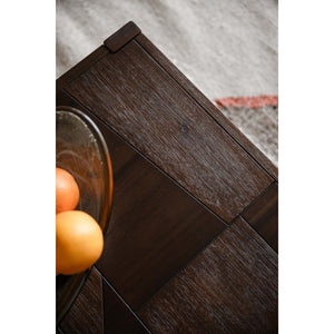   Modern European furniture - Walnut Finished Coffee Table - www.oroa.com | Oroa.com