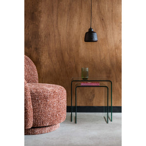   Modern European furniture - Clear Glass Side Tables (2) - www.oroa.com | Oroa.com