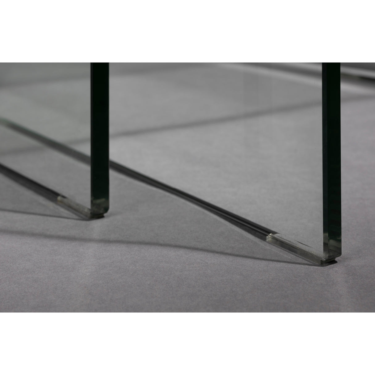   Modern European furniture - Clear Glass Side Tables (2) - www.oroa.com | Oroa.com