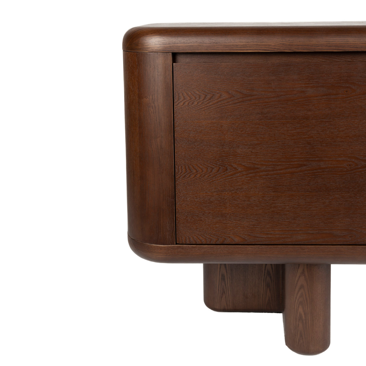   Modern European furniture - Walnut Finished 2-Door Sideboard - www.oroa.com | Oroa.com
