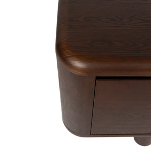   Modern European furniture - Walnut Finished 2-Door Sideboard - www.oroa.com | Oroa.com