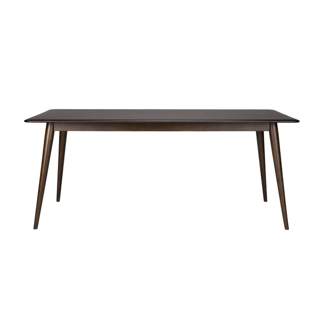 Modern European furniture - Brown Solid Wood Dining Table - www.oroa.com