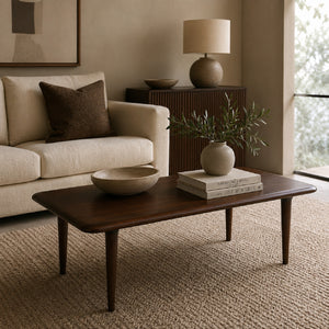   Modern European furniture - Brown Solid Wood Coffee Table - www.oroa.com | Oroa.com