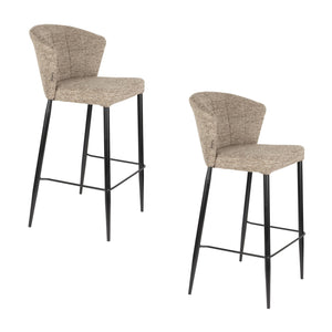   Modern European furniture - Upholstered Counter Stools (2) - www.oroa.com | Oroa.com