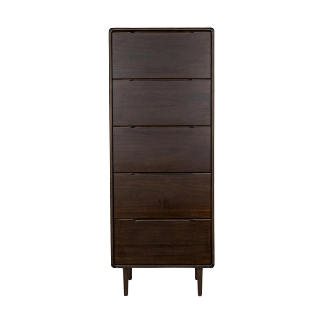 Modern European furniture - Solid Wood 5-Drawer Chest - www.oroa.com