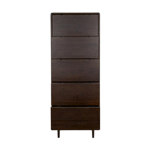   Modern European furniture - Solid Wood 5-Drawer Chest - www.oroa.com | Oroa.com
