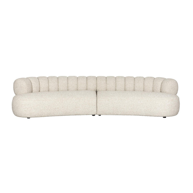 Modern European furniture - 4-Seater Curved Back Sofa - www.oroa.com