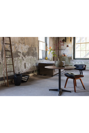 50s Inspired Padded Dining Chair | Dutchbone Blackwood | Oroa.com