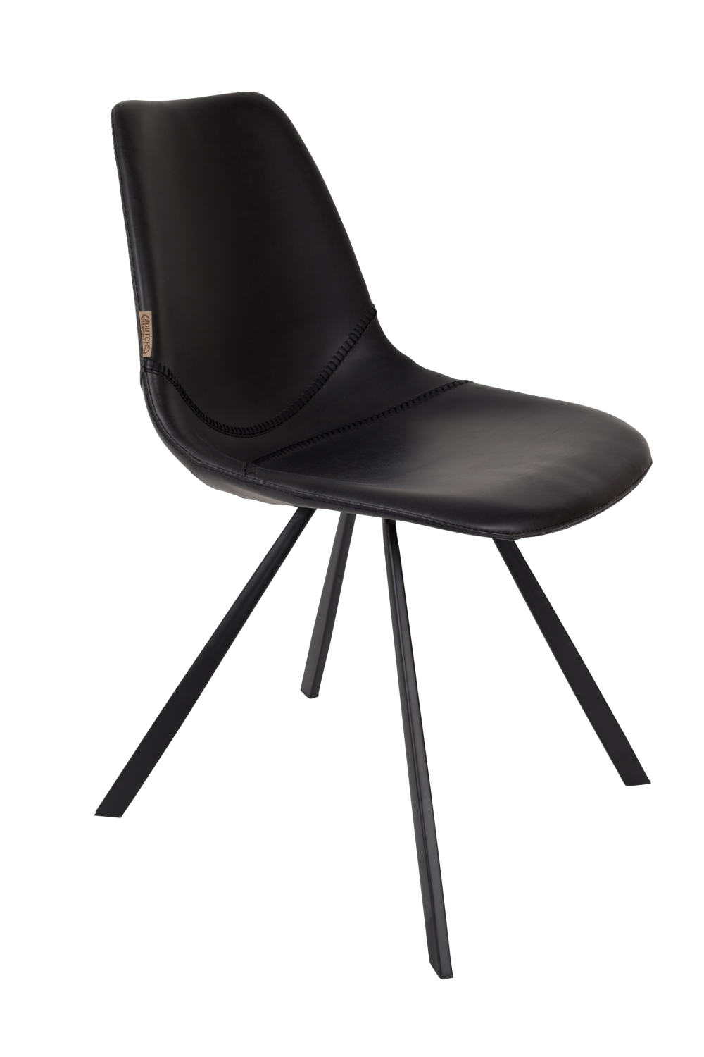 Leather Upholstered Dining Chairs (2) | Dutchbone Franky | OROA.com