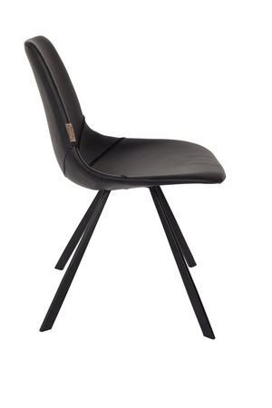 Leather Upholstered Dining Chairs (2) | Dutchbone Franky | OROA.com