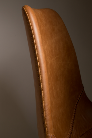 Leather Upholstered Dining Chairs (2) | Dutchbone Franky | OROA.com
