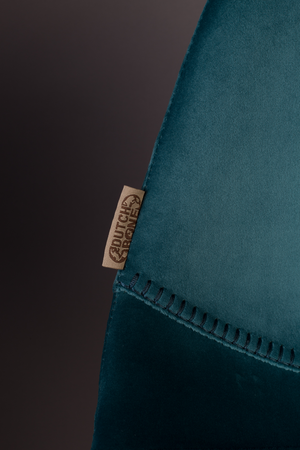 Velvet Upholstered Dining Chairs (2) | Dutchbone Franky | OROA.com