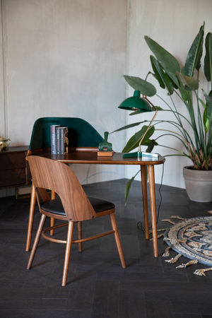 Mid-Modern Wooden Dining Chairs (2) | Dutchbone Talika | OROA.com