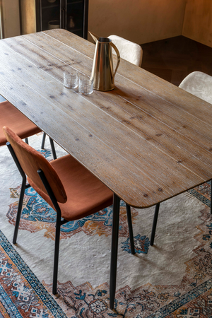 Upholstered Dining Chair Set (2) | Dutchbone Darby | OROA.com