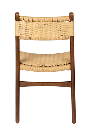 Knitted Cord Dining Chairs (2) | Dutchbone Cecile | OROA.com