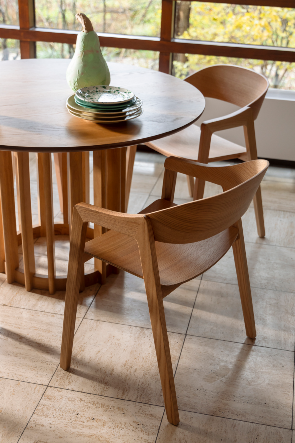 Wooden Dining Armchairs (2) | Dutchbone Westlake | Oroa.com