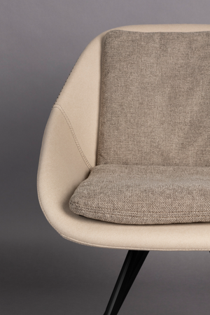 Upholstered Shell Dining Chairs (2) | Dutchbone Wakefield | OROA.com