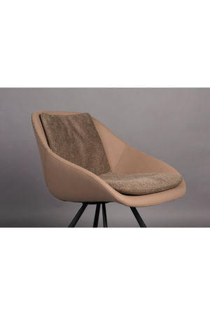 Upholstered Shell Dining Chairs (2) | Dutchbone Wakefield | OROA.com