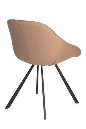 Upholstered Shell Dining Chairs (2) | Dutchbone Wakefield | OROA.com