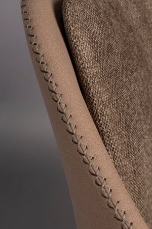 Upholstered Shell Dining Chairs (2) | Dutchbone Wakefield | OROA.com