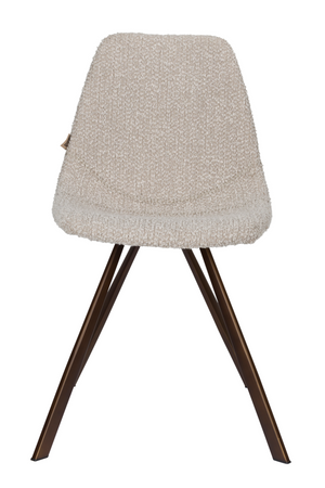 Bouclé Bucket Dining Chair (2) | Dutchbone Franky | OROA.com