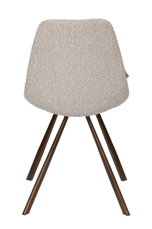 Bouclé Bucket Dining Chair (2) | Dutchbone Franky | OROA.com
