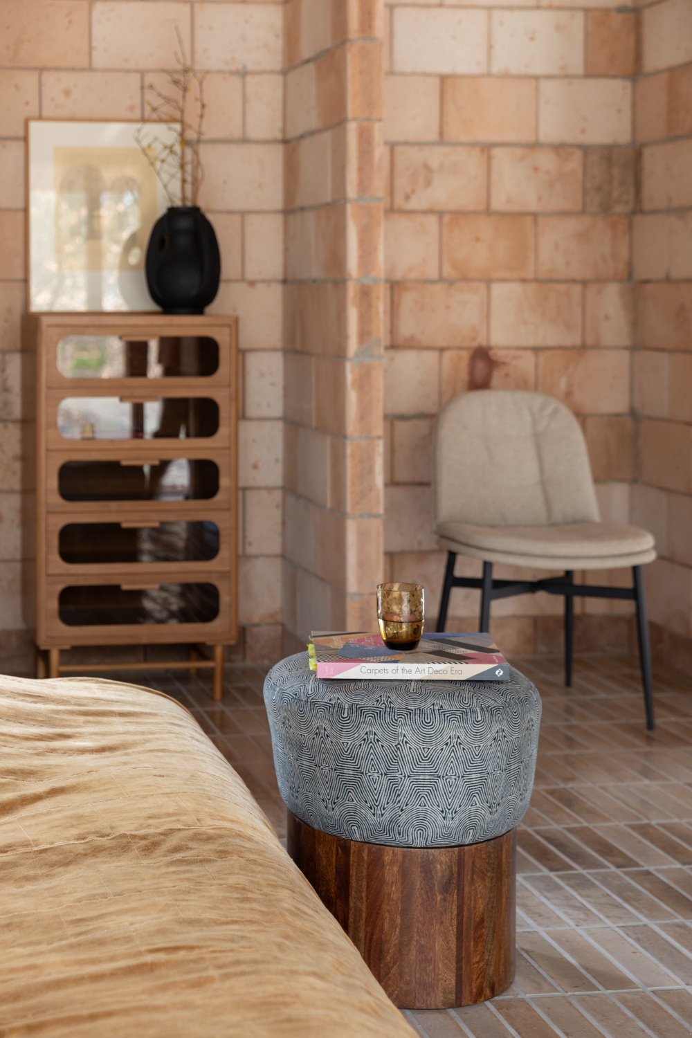 Fabric Upholstered Dining Chair (2) | Dutchbone Jade | OROA.com