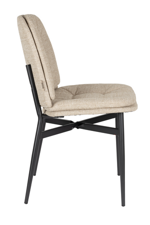 Fabric Upholstered Dining Chair (2) | Dutchbone Jade | OROA.com