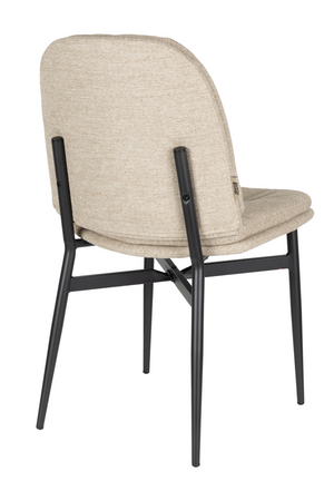 Fabric Upholstered Dining Chair (2) | Dutchbone Jade | OROA.com