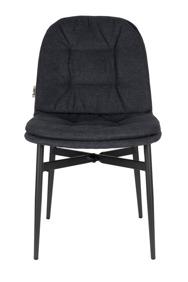 Fabric Upholstered Dining Chair (2) | Dutchbone Jade | OROA.com