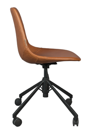 Vintage Leather Office Chair | Dutchbone Franky | OROA.com